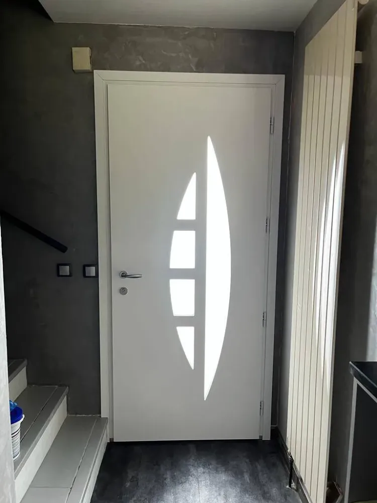 Porte blanche